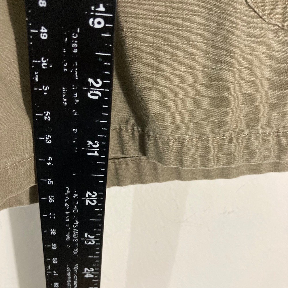 Wrangler Cargo Shorts Mens 30 Brown Ripstop Authentic Issue‎ Utility - Picture 3 of 10